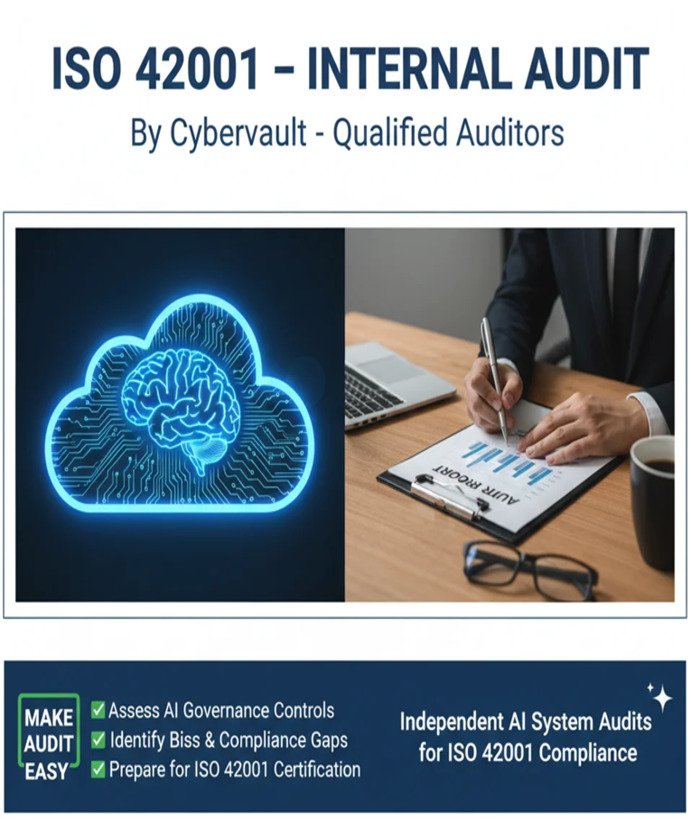 ISO/IEC 42001 – AI – Internal Audit Services – Cybervault – CY301
